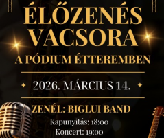 Élőzenés vacsora 03.14.